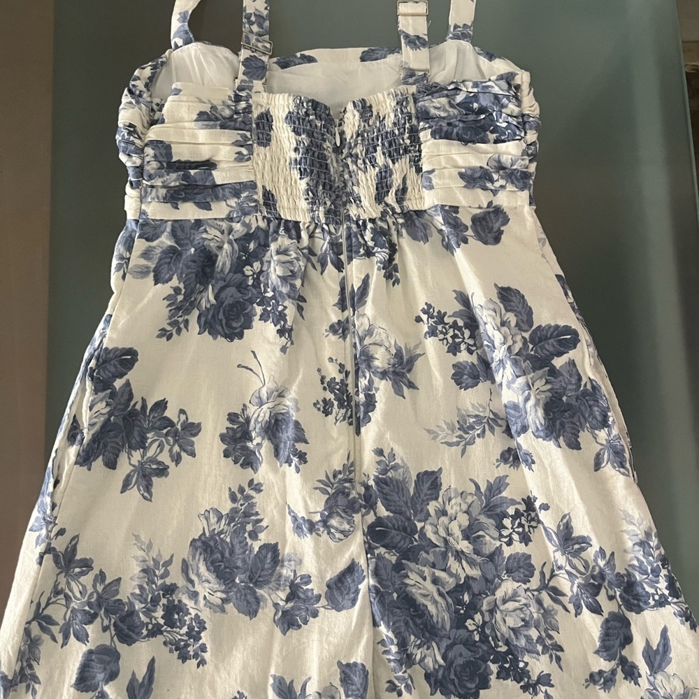 Abercrombie & Fitch Blue Floral Kids Jumpsuit